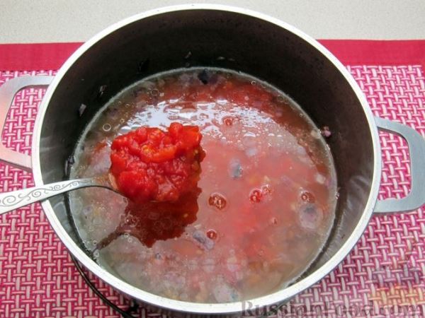 Мясные тефтели в томатно-тыквенном соусе